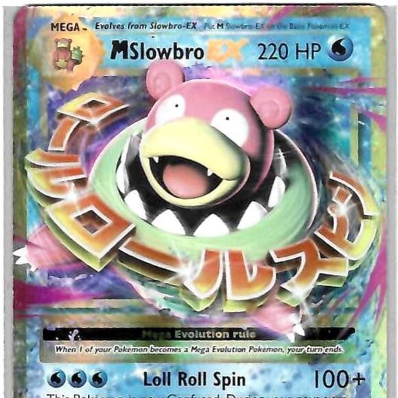 M Slowbro EX 27/108 Evolutions Holo Card Lightly Played - Picture 2 of 3